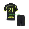 Billige Fotballdrakter Atlético Madrid Obed Vargas 21 Barn Bortedraktsett 2026/27 Kortermet